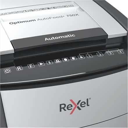 Niszczarka Rexel Optimum AutoFeed+ 750X, 750 kartek