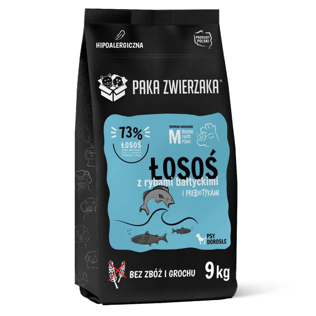 Paka Zwierzaka Seventh Heaven Łosoś z Rybami Bałtyckimi M 9kg