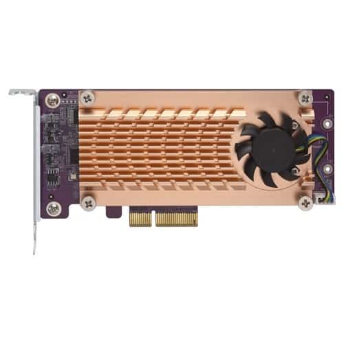 Qnap QM2-2S-220A, 2x M.2 SATA SSD, PCIe Gen2 x2