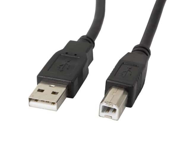 Kabel Lanberg CA-USBA-11CC-0030-BK USB 2.0 3m Czarny