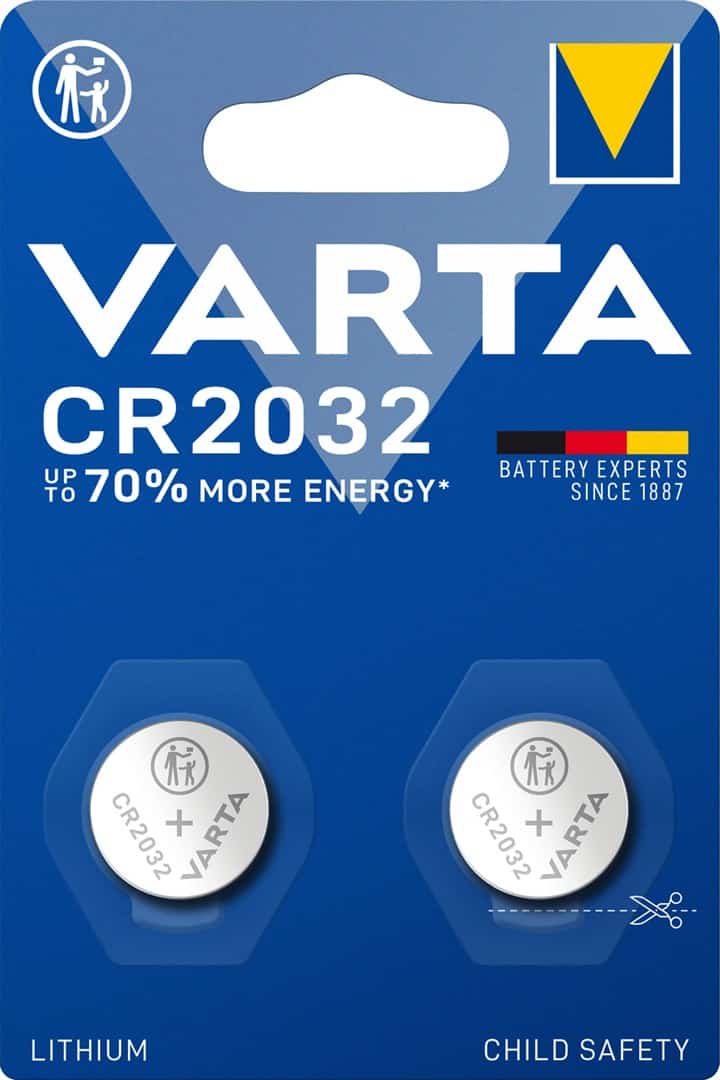 Zestaw baterii VARTA CR2032 3V (x 2)