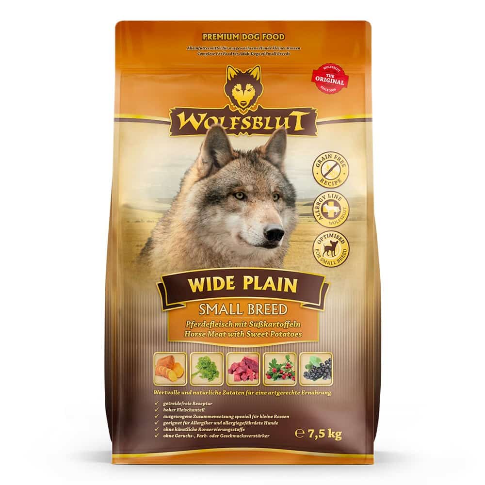 WOLFSBLUT Wide Plain Small 7,5kg - Sucha Karma