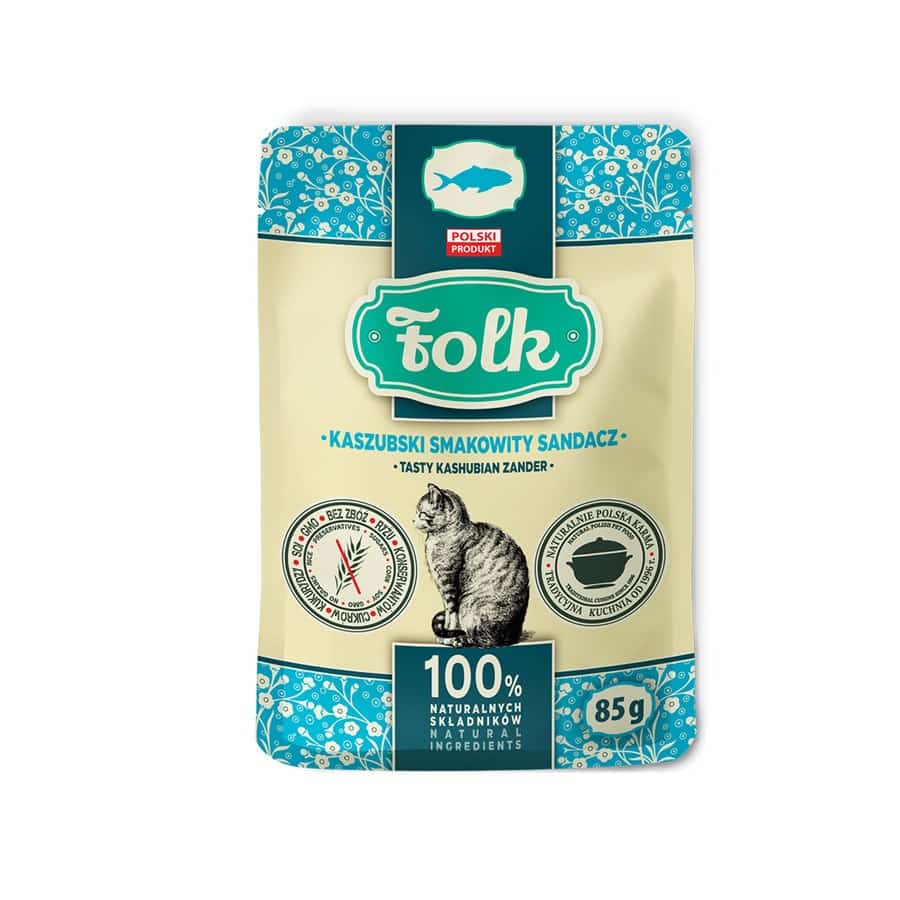 FOLK Kaszubski Sandacz Saszetka 85g
