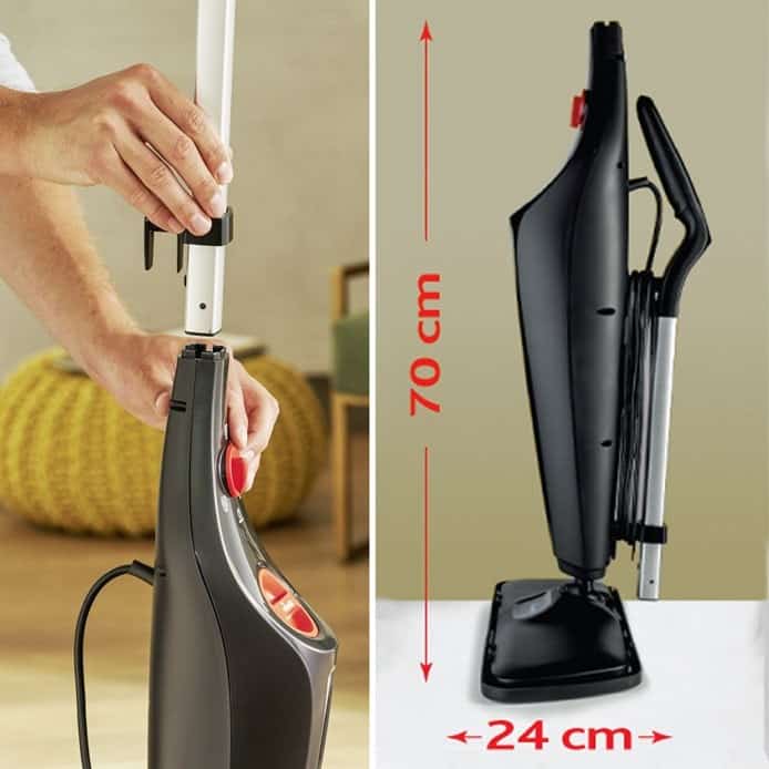 Mop parowy Vileda Steam Plus XXL - czarny