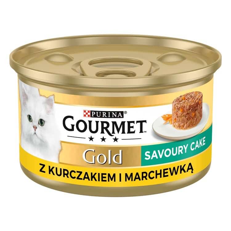 Gourmet Gold Savoury Cake - Kurczak i Marchewka 85g