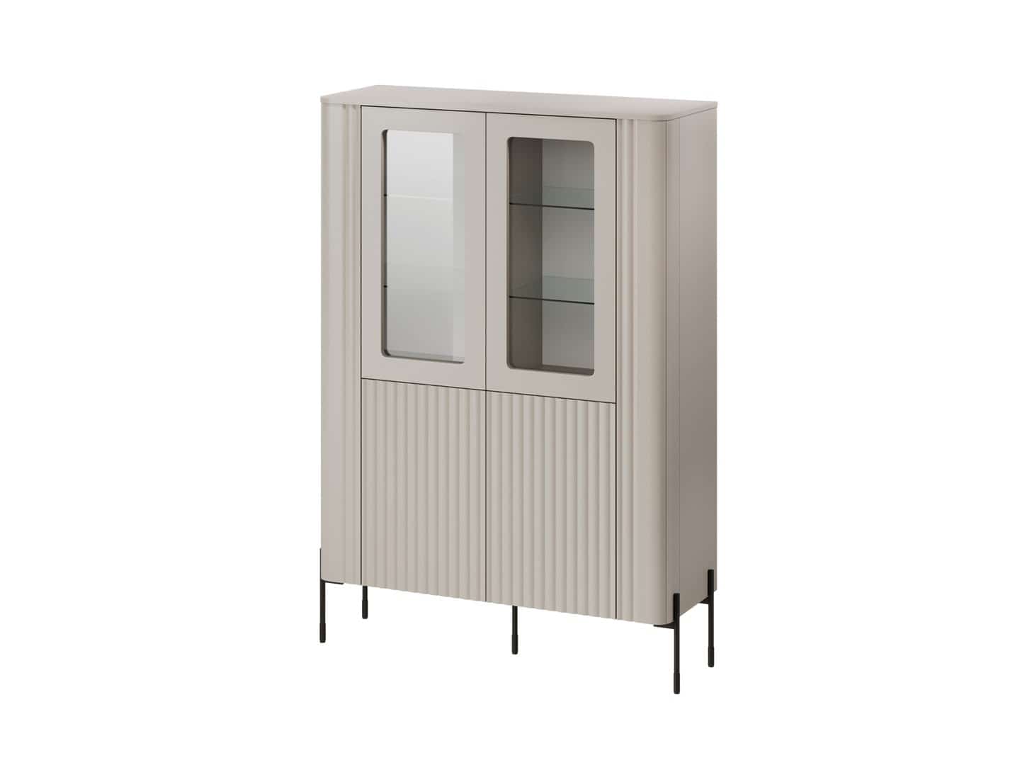Witryna VERA 110x40x160 kaszmir mat