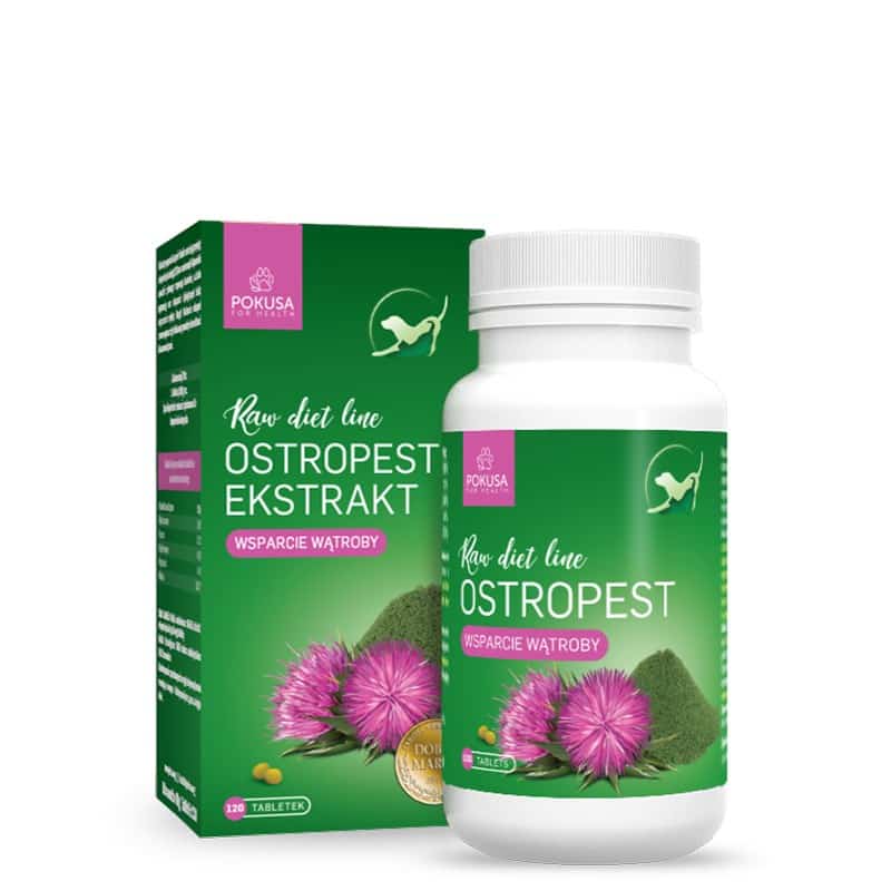 Pokusa Raw Diet Line Ostropest 120 tab