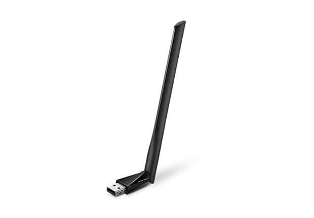 Karta sieciowa Mercusys MU6H USB czarna
