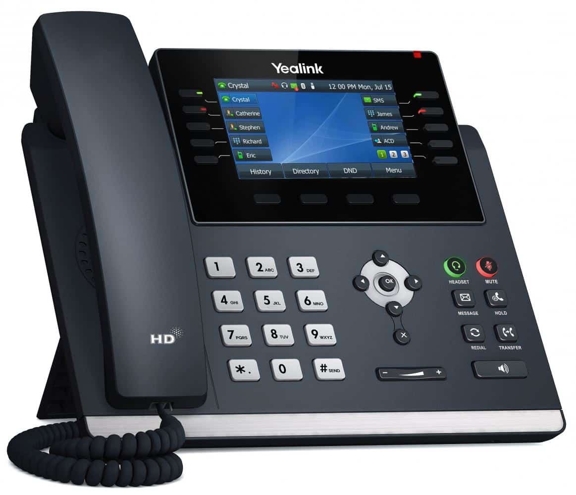 Yealink SIP-T46U Telefon IP Szary