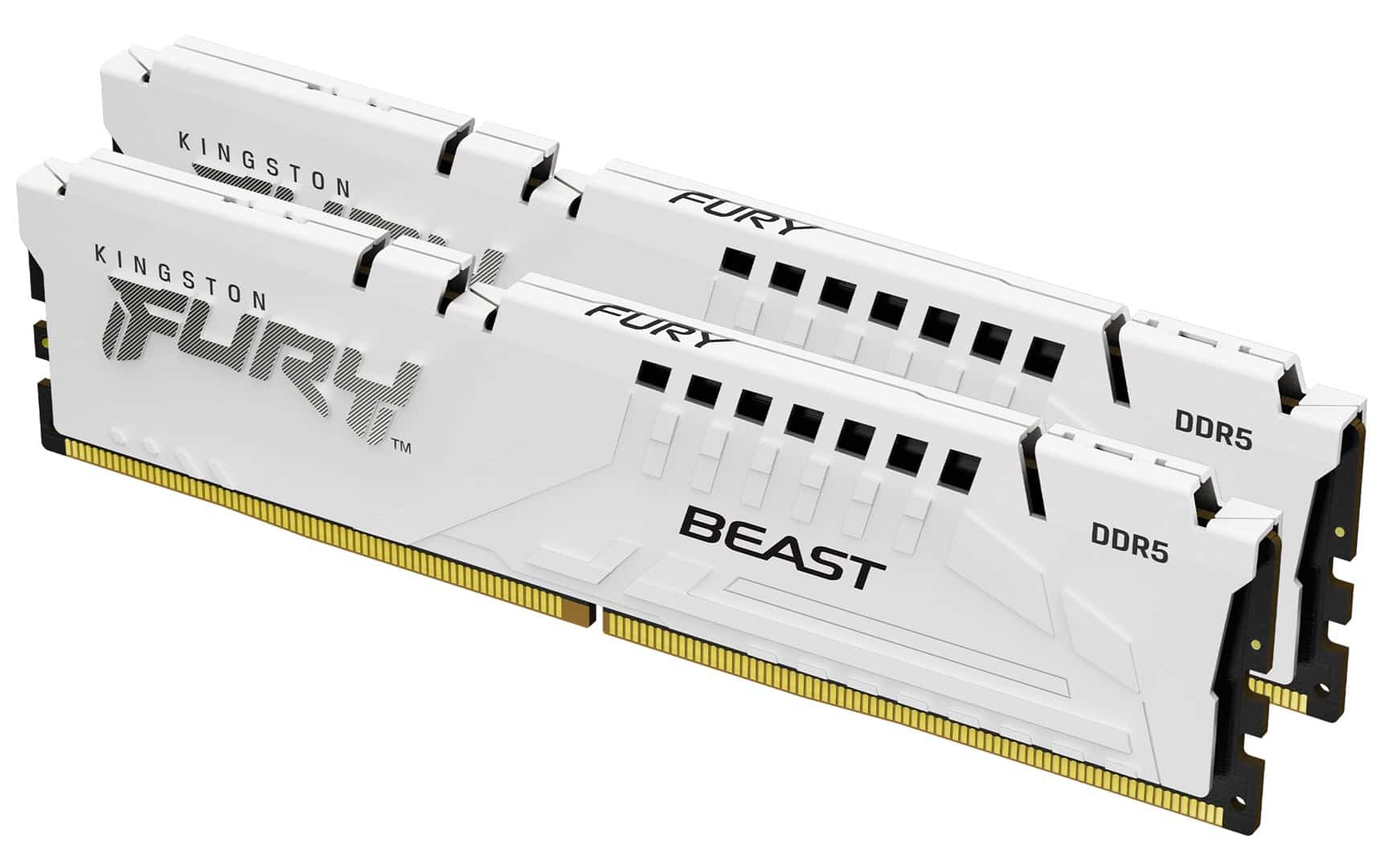 Pamięć RAM Kingston FURY Beast DDR5 5600 MHz 36 CL, Biała