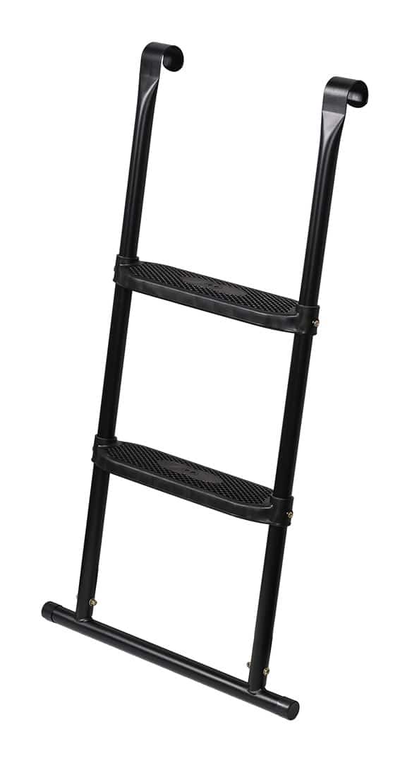 Salta drabina do trampoliny 98x52, czarna stal