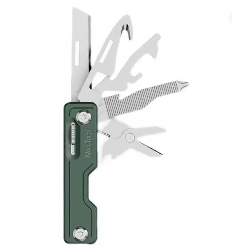 Nóż wielofunkcyjny NexTool NE20098 10w1 zielony