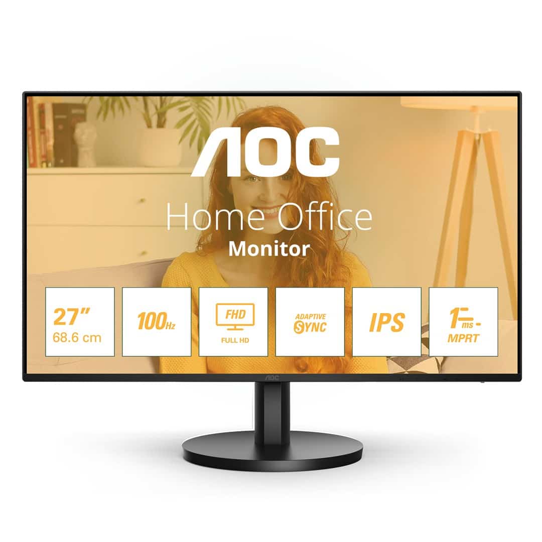 MONITOR AOC LED 27" 27B3HA2 100Hz Czarny