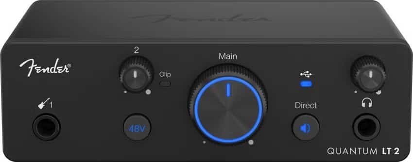 Fender Quantum LT 2 - Interfejs audio USB-C