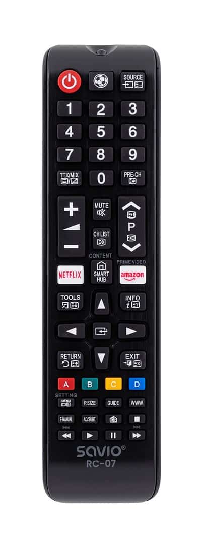 Pilot uniwersalny SAVIO RC-07 do telewizorow