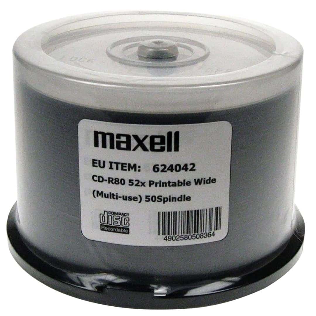 MAXELL CD-R 700MB 50 szt. 52x80 min, spindel
