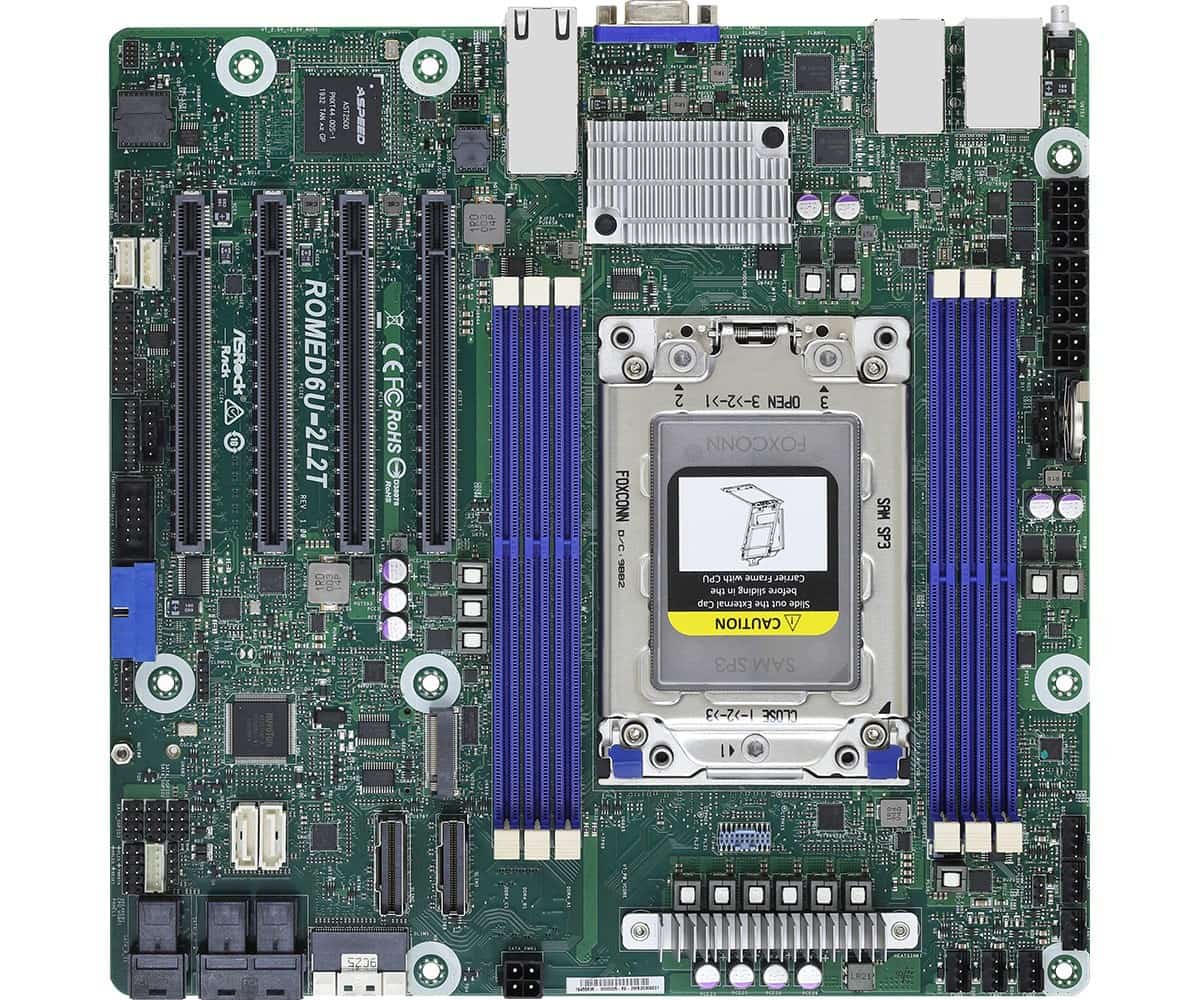 Płyta główna ASRock ROMED6U-2L2T dla AMD Epyc 7000