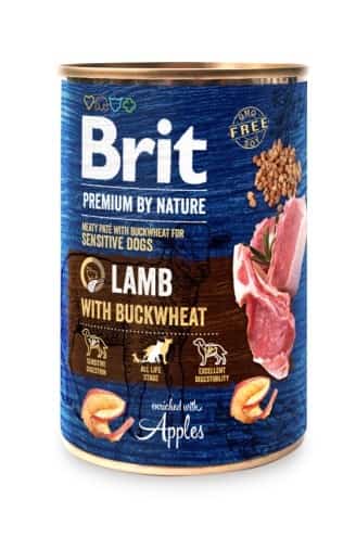 BRIT Premium Lamb with Buckwheat 400g