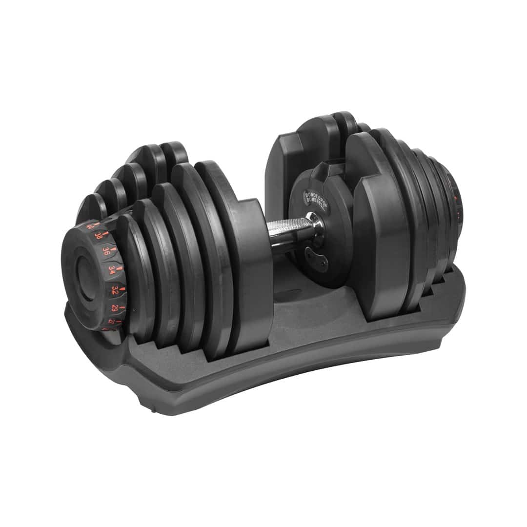 Hantel żeliwny regulowany 40 kg REBEL ACTIVE