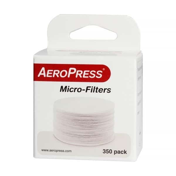 Filtr AeroPress 81R24 do kawy, biały, 350 sztuk