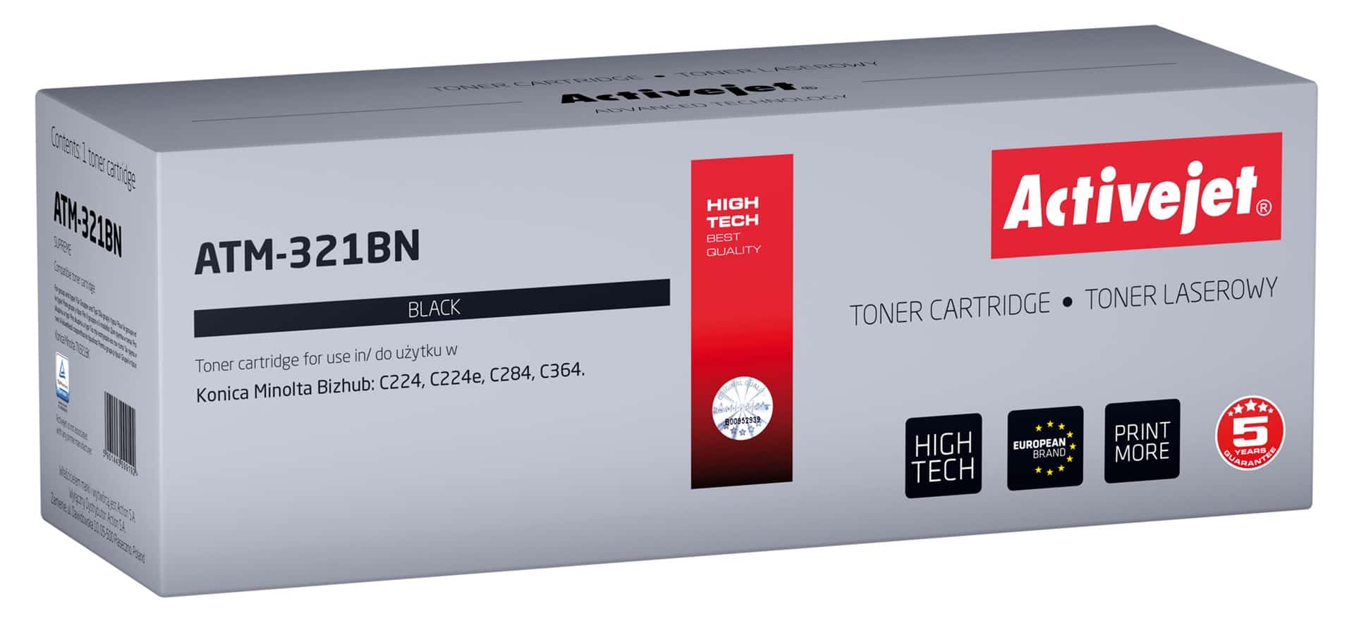 Activejet ATM-321BN Toner - Zamiennik dla Minolta Bizhub