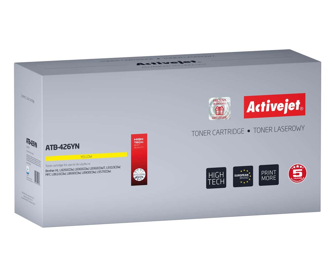Activejet ATB-426YN Toner - Zamiennik Brother TN-426Y