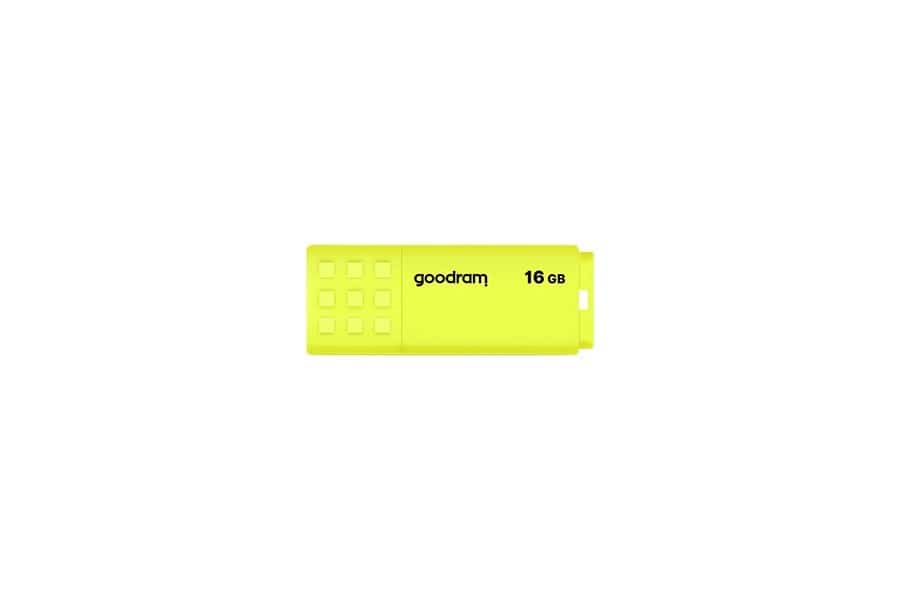 Pendrive GoodRam UME2, 16GB, USB 2.0, żółty