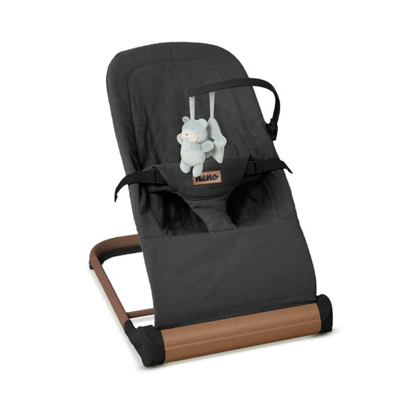 NENO LEŻACZEK DLA DZIECI NESSO DARK GREY