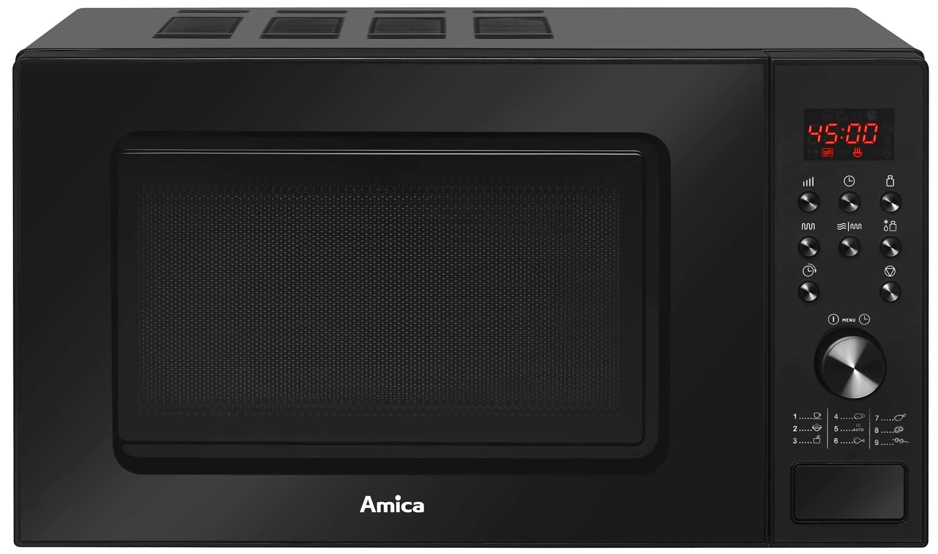 Kuchenka mikrofalowa AMICA AMGF20E1GB - stal nierdzewna