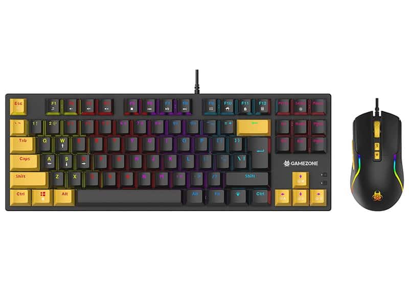 TRACER GAMEZONE Zestaw Klucz+Mysz HORNET87 USB