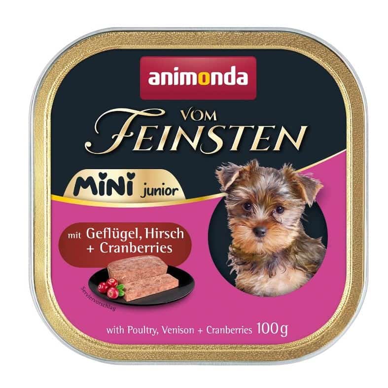 ANIMONDA Vom Feinsten Mini Junior with Poultry 100g
