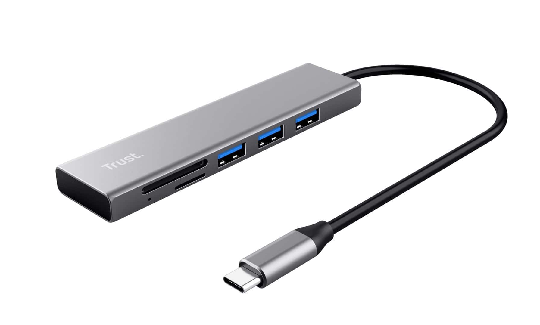 Trust HALYX FAST USB-C HUB CARD READER