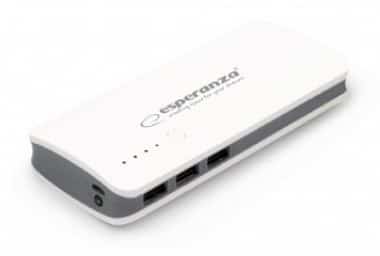PowerBank Esperanza Radium EMP106WE 8000mAh Biały