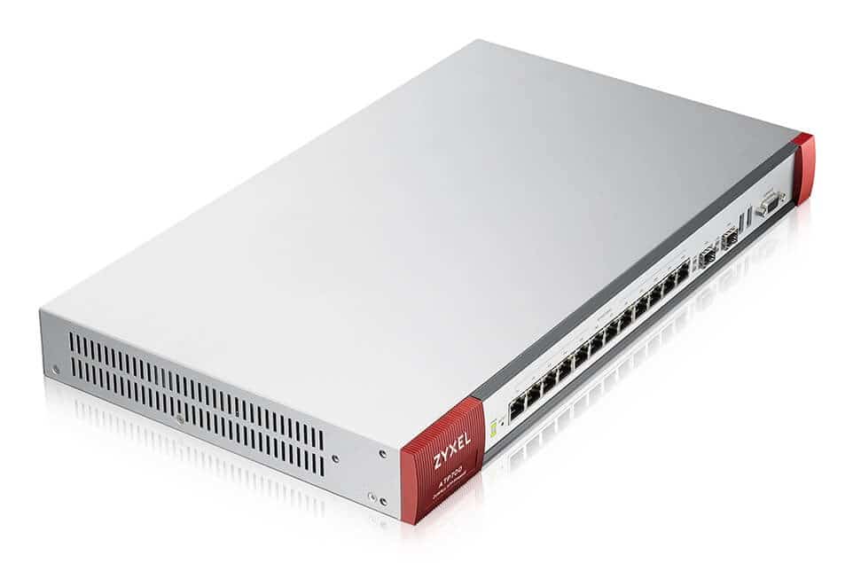 Firewall Zyxel ATP700, 14 portów WAN/LAN, przepustowość 6000 Mbps