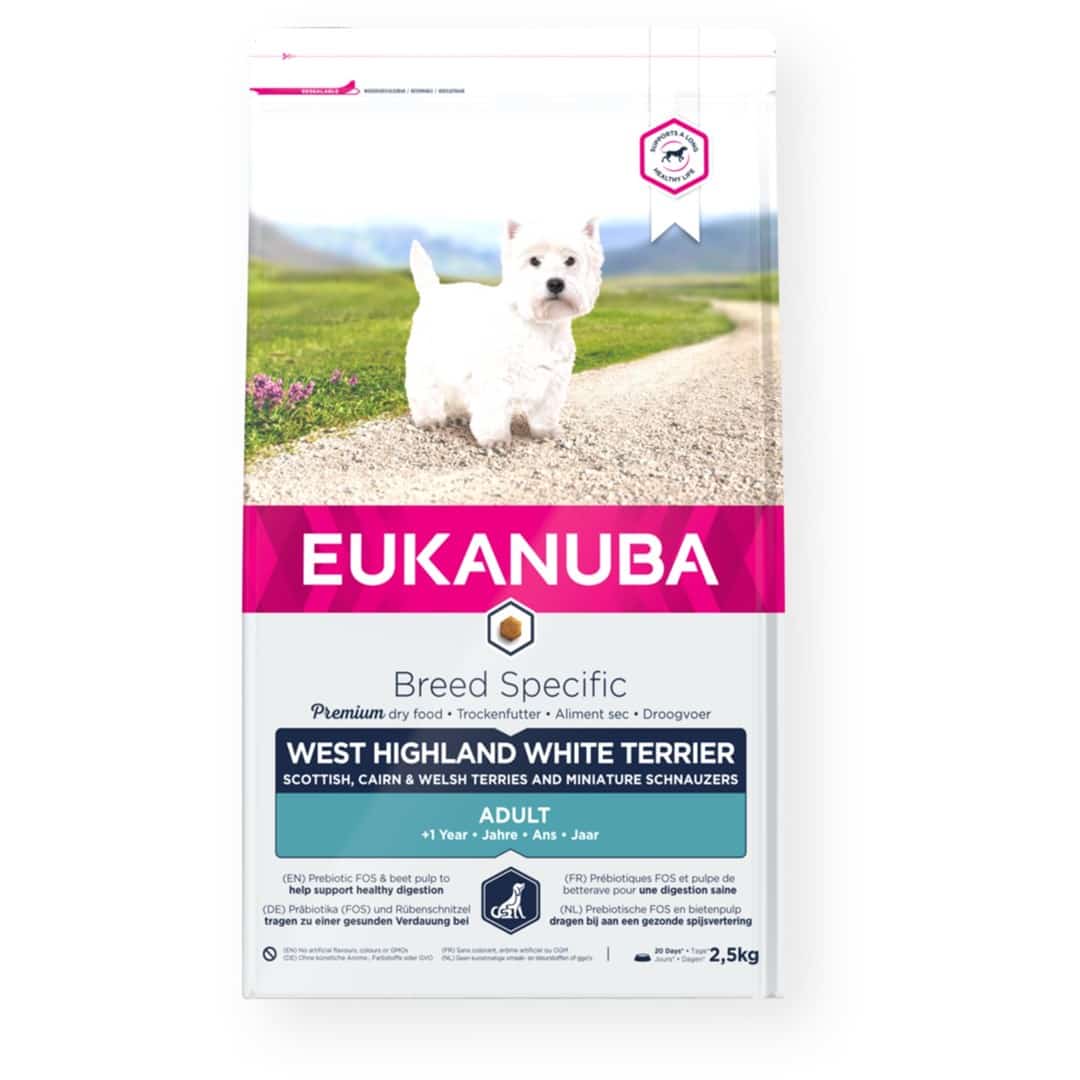 EUKANUBA Adult West Highland White Terrier 2,5 kg