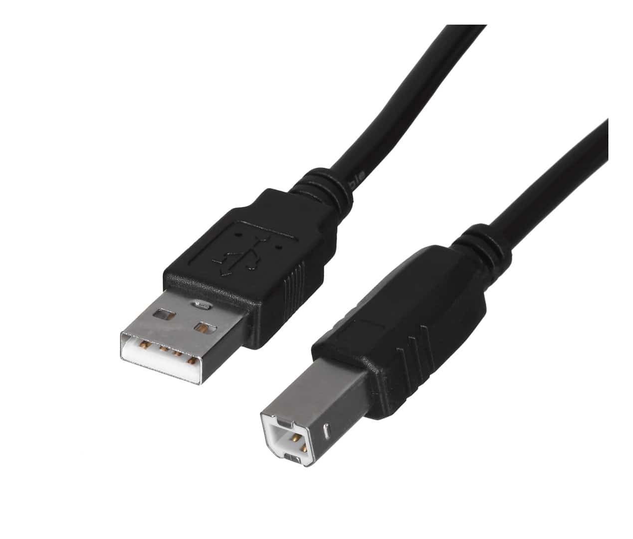 Kabel Lanberg CA-USBA-10CC-0018-BK 1,8m czarny
