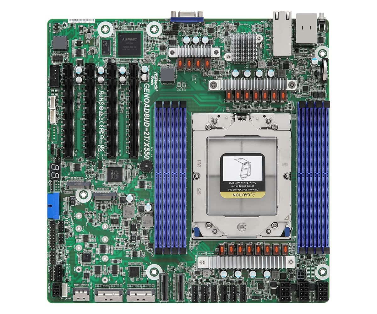 Płyta główna ASRock GENOAD8UD-2T/X550 Socket SP5
