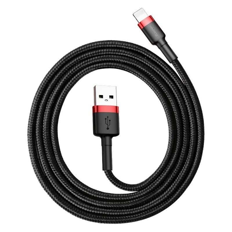 Kabel Baseus CALKLF-C19, 2m, czarno-czerwony