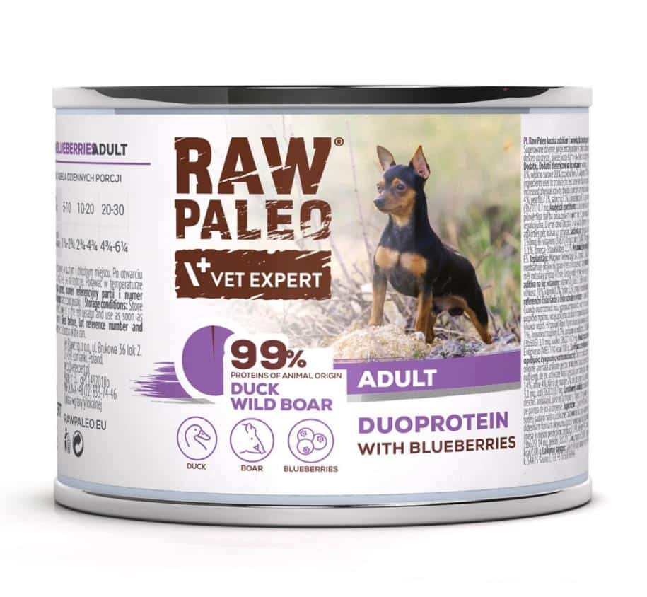 Raw Paleo Kura&Dzik Dla Psów 200g