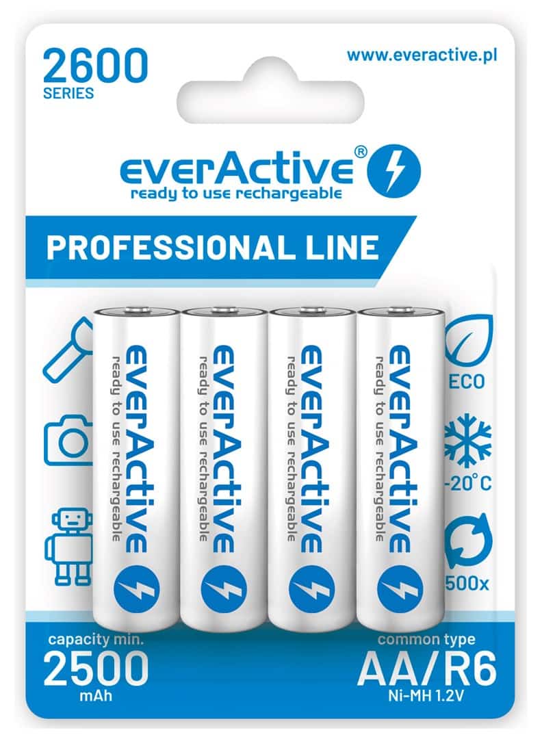 Akumulatorki everActive Professional line EVHRL6-2600