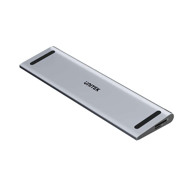 UNITEK STACJA DOKUJĄCA KVM 2X HDMI, 1X DP 4K