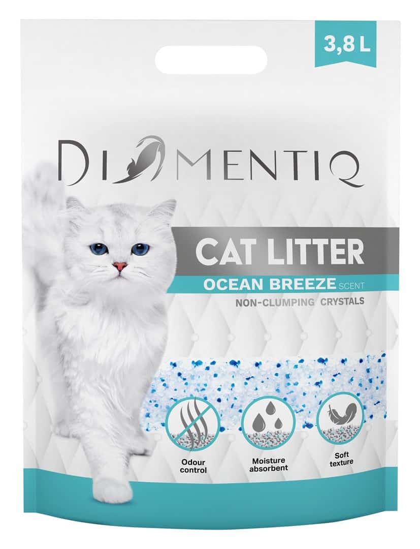 DIAMENTIQ Ocean Breeze - Żwirek 3,8 l Dla Kota