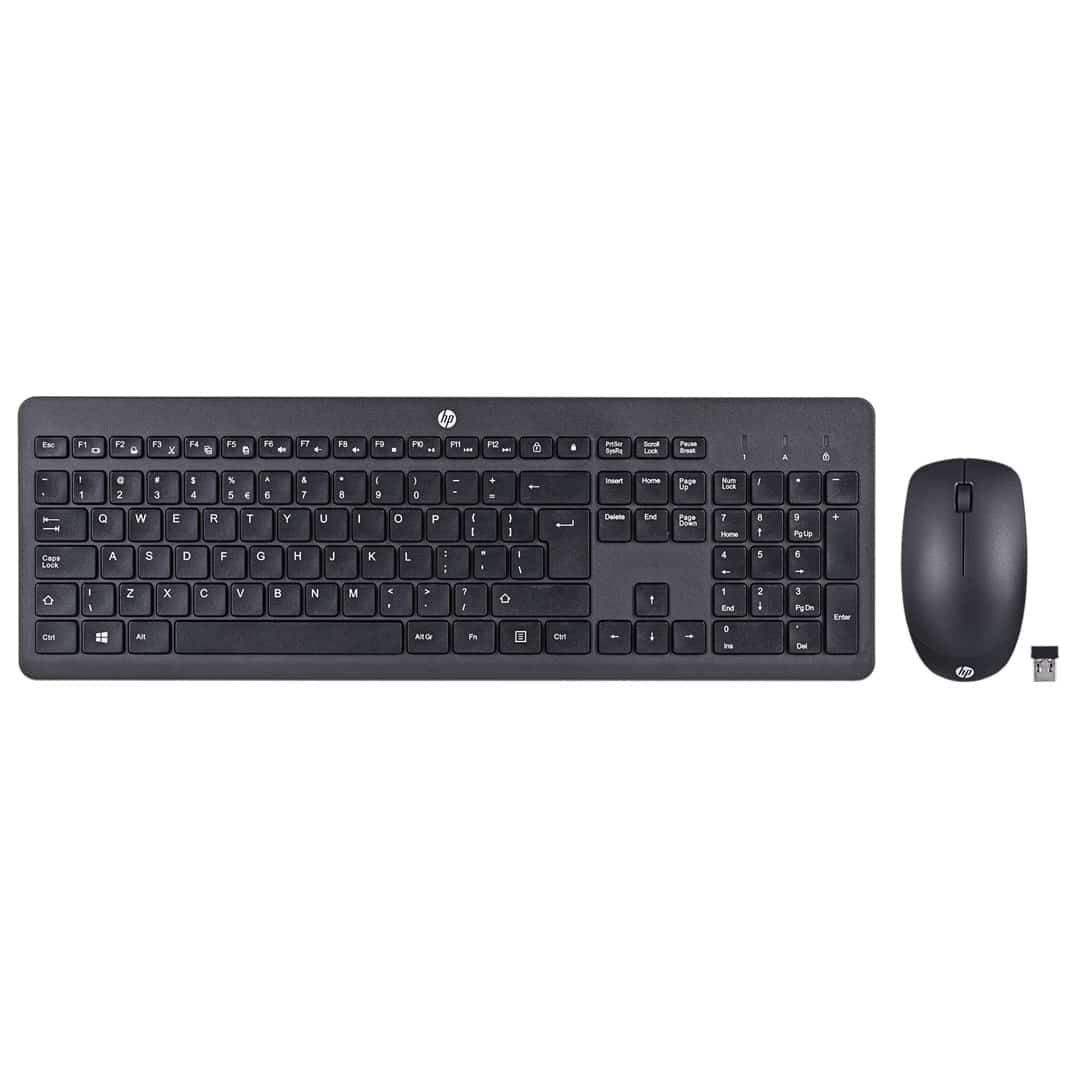 Zestaw klawiatura + mysz HP 230 Wireless czarne