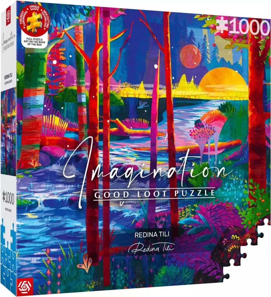 Puzzle Good Loot: Redina Tili - Śpiące Olbrzymy, 1000 elementów