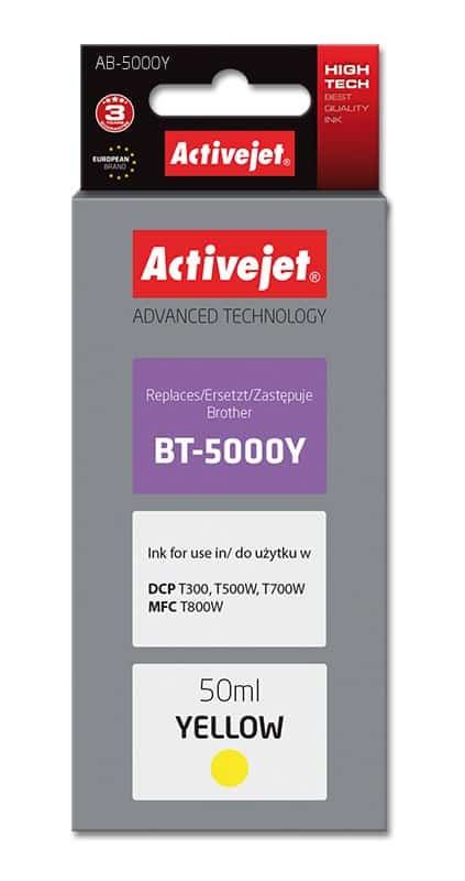 Buteleczka z tuszem Activejet AB-5000Y do Brother