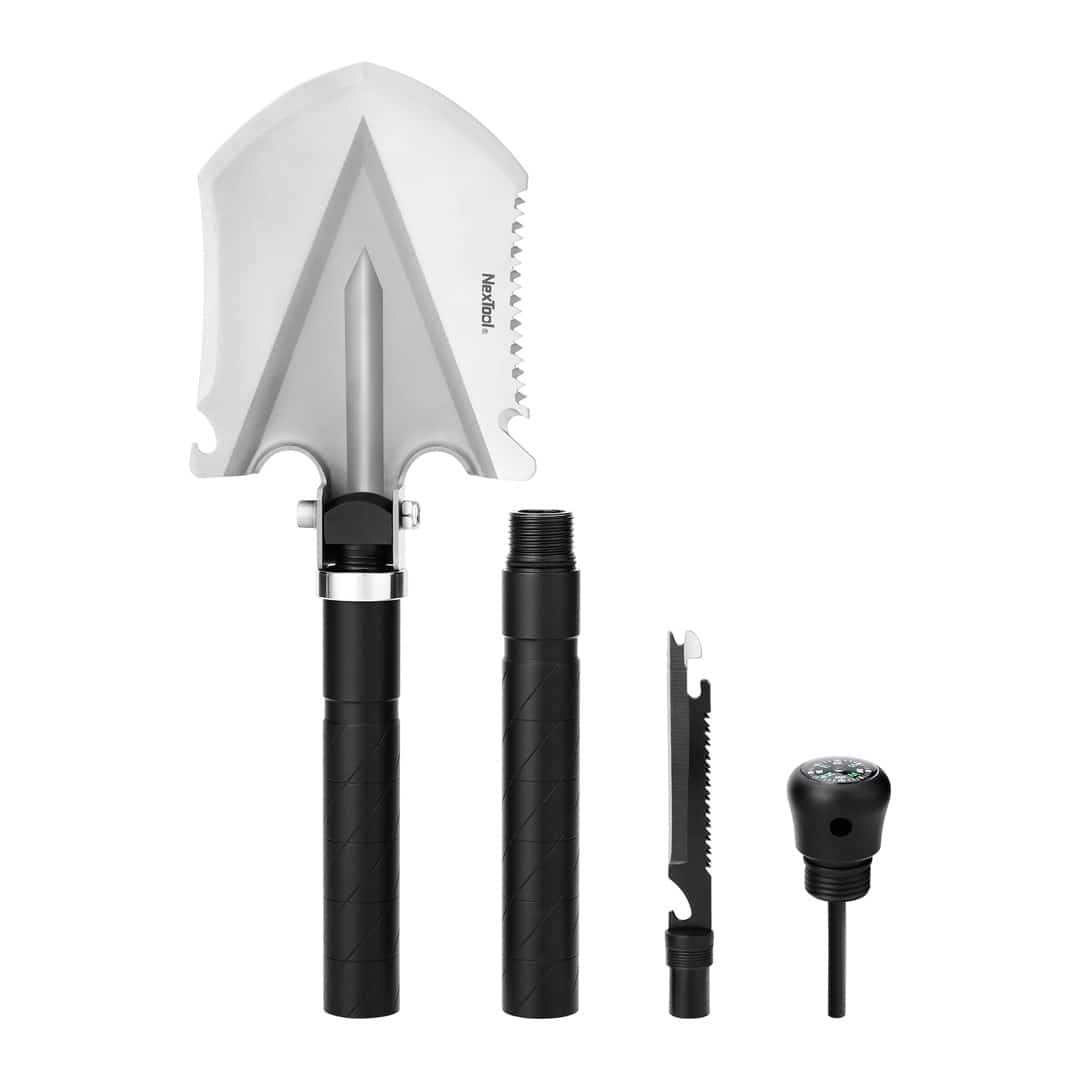 Saperka NexTool Mini NE20013 - Czarna, Wielofunkcyjna