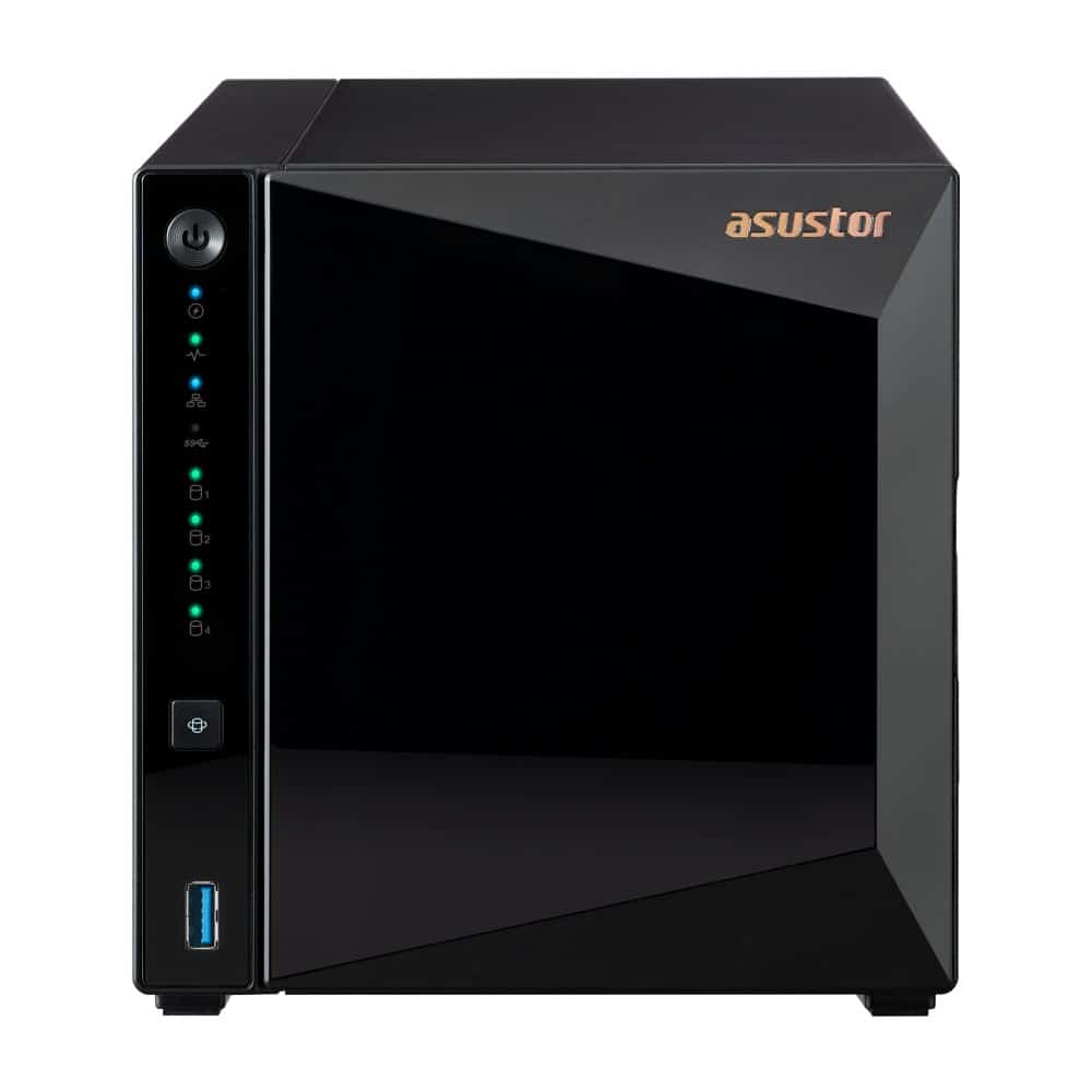 NAS Asustor AS3304T v2; 4x HDD/SSD; RTD1619B, 2GB DDR4