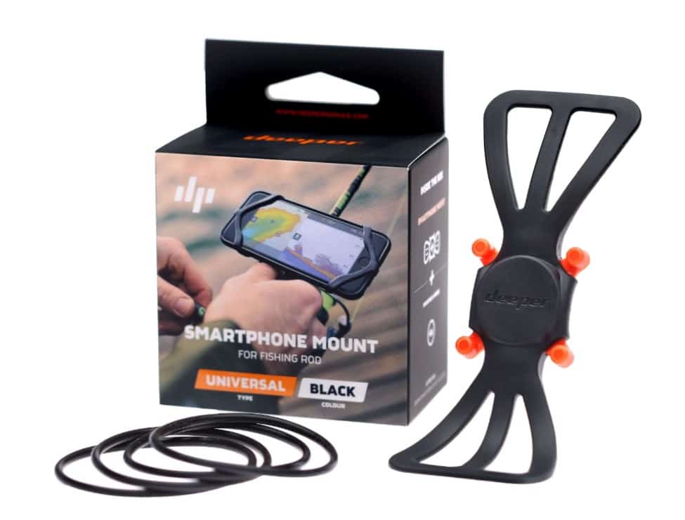 Uchwyt Deeper Smartphone Mount - Czarny, Matowy