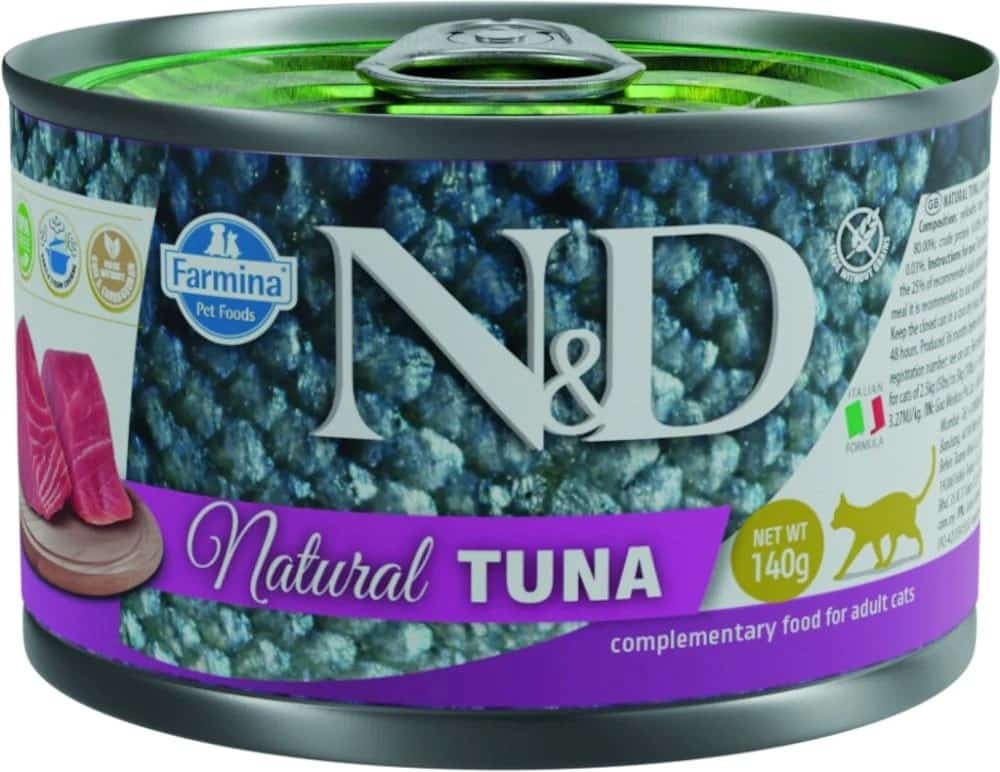 FARMINA N&D Cat Natural Tuńczyk 140g