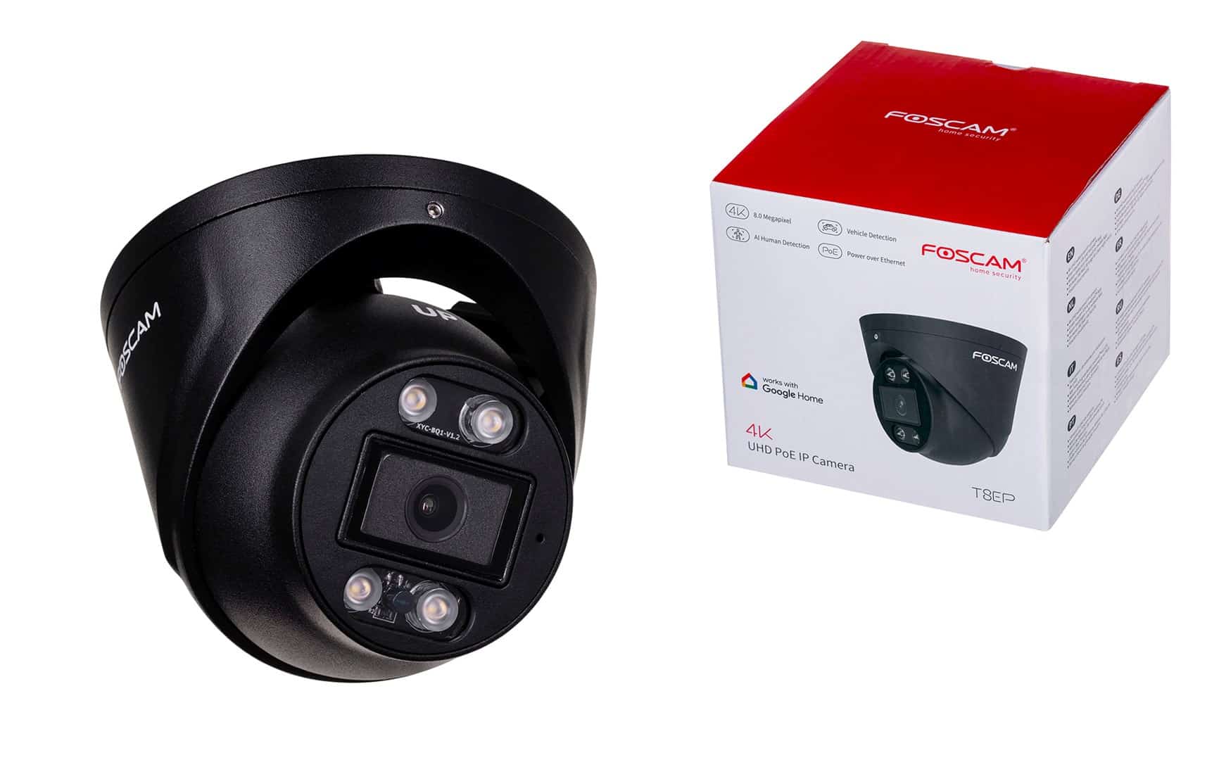 Kamera IP Foscam T8EP 8MP PoE do monitoringu